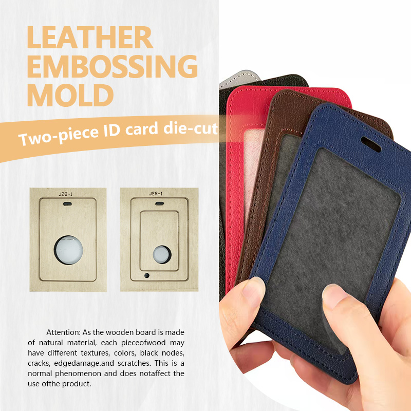Leatherwork Craft - Set di due stampi per coltelli