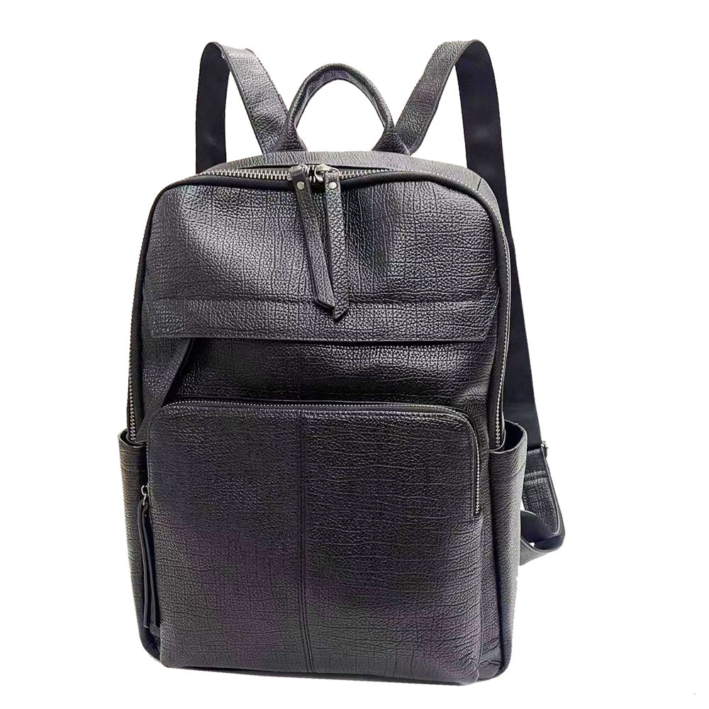 Leather Work Rucksack Mens - Zaino da viaggio grande in vera