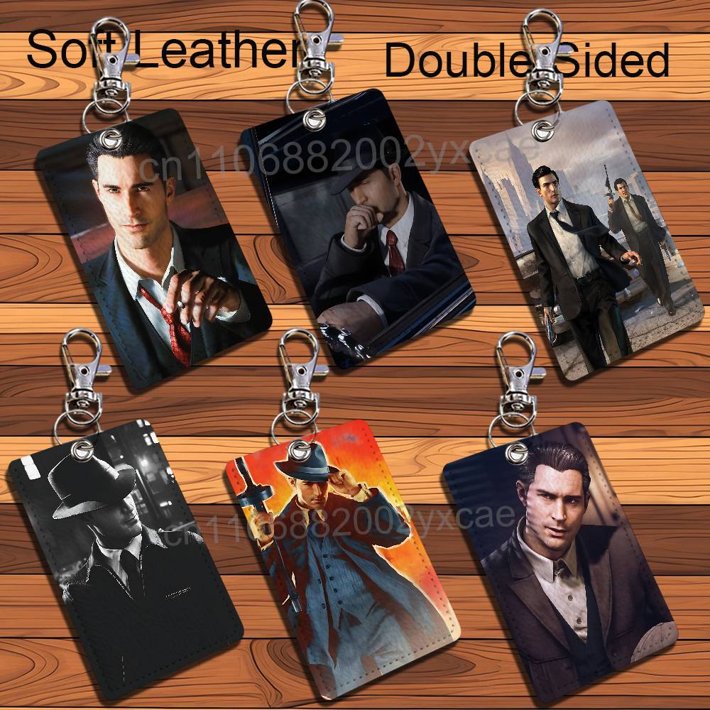 Leatherwork Definition - Porta carte Tommy Angelo Mafia Definitive