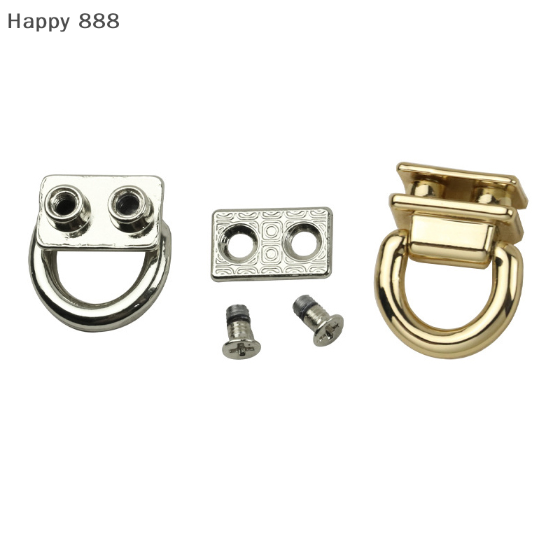Belt Buckle Blank - Borsa con anello a D, clip