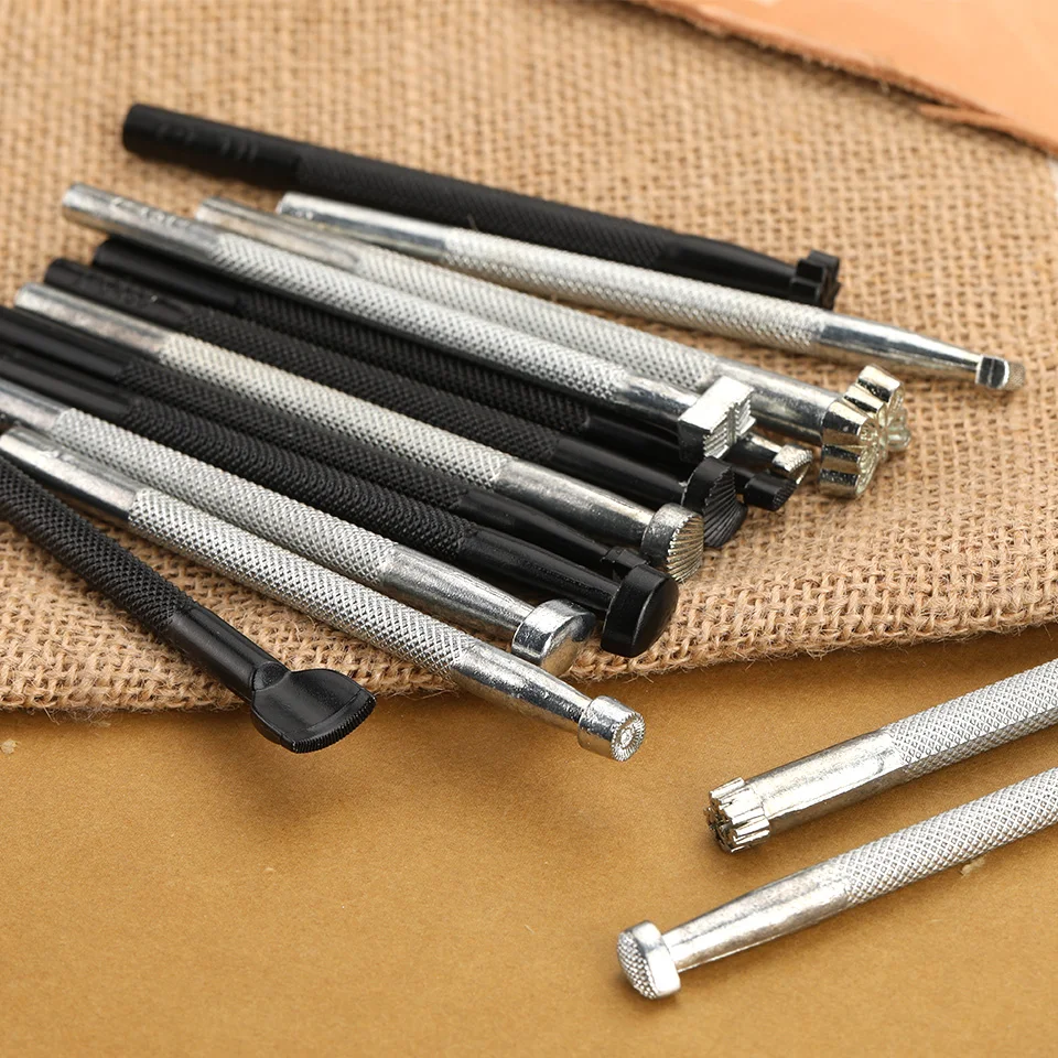 Leatherwork Craft - 6/20 pezzi di strumenti per la
