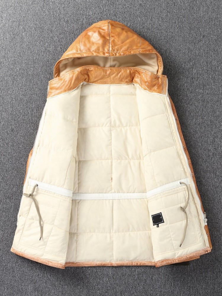 Giacca Invernale da Uomo in Ve - Leather Work Jacket With Hood recensione e prezzo