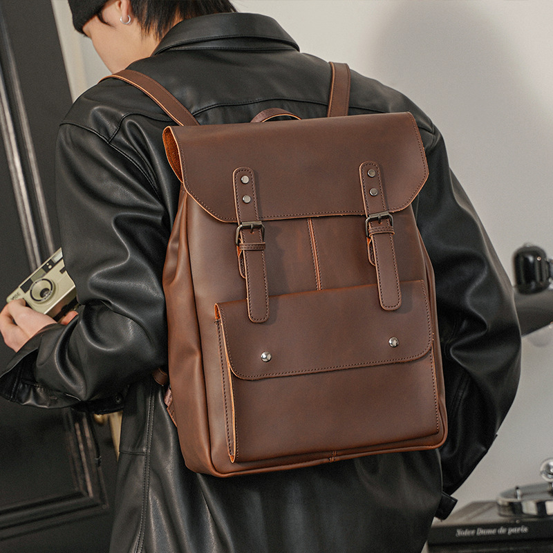 GOYN Zaino in pelle da uomo vi - Leather Work Rucksack Mens recensione e prezzo