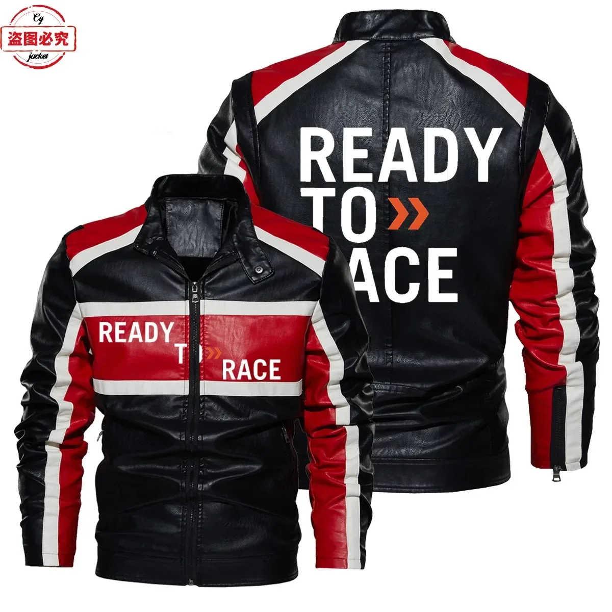 Giacca in Pelle PU con Logo 'R - Leather Work Jacket With Hood recensione e prezzo
