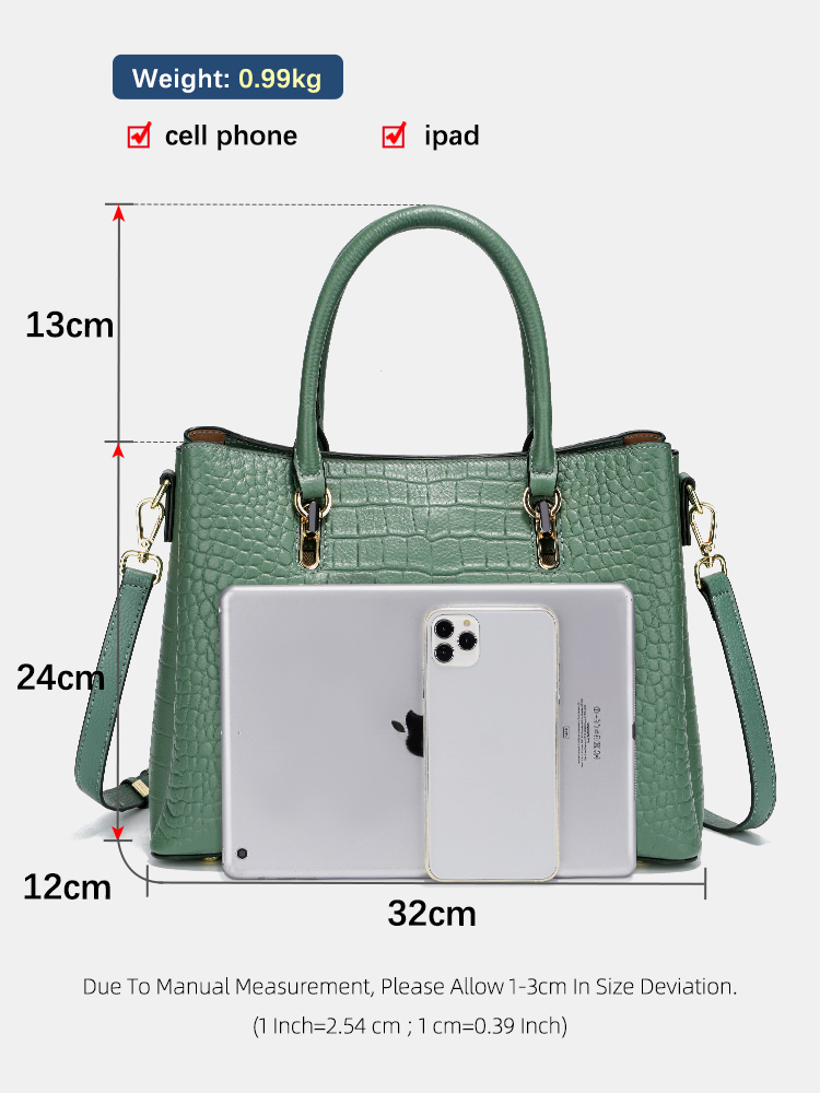 Borsa a Mano in Vera Pelle Zen - Leather Work Bag Women recensione e prezzo