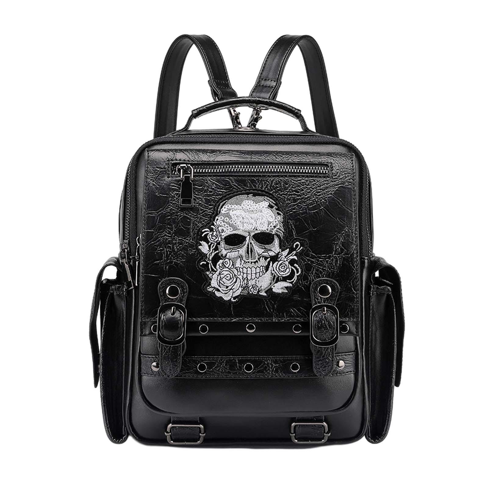 Zaino Steampunk Cosplay legger - Leather Work Rucksack Mens recensione e prezzo