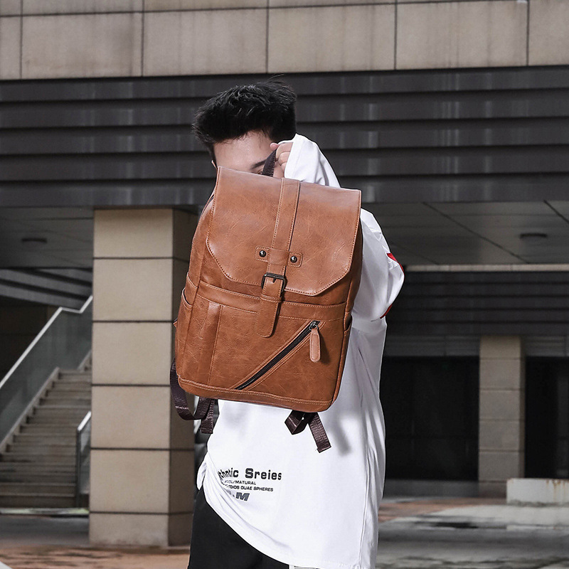 Zaino in Pelle Stampata di Alt - Leather Work Rucksack Mens recensione e prezzo