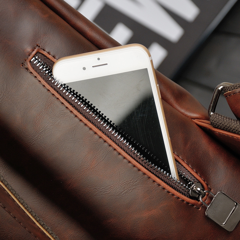 GOYN Zaino da uomo in pelle vi - Leather Work Rucksack Mens recensione e prezzo