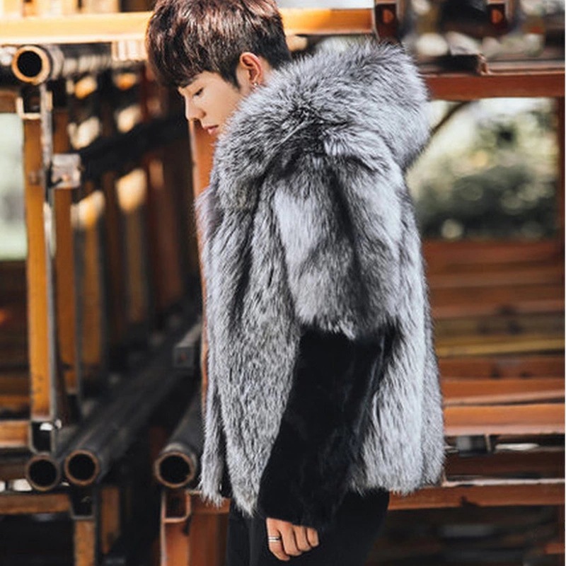 Giacche Corte in Ecopelliccia  - Leather Work Jacket With Hood recensione e prezzo