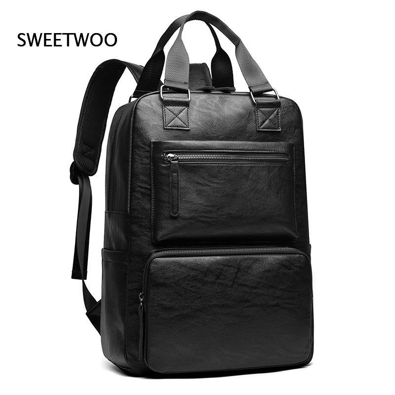 Zaino da uomo in similpelle pe - Leather Work Rucksack Mens recensione e prezzo