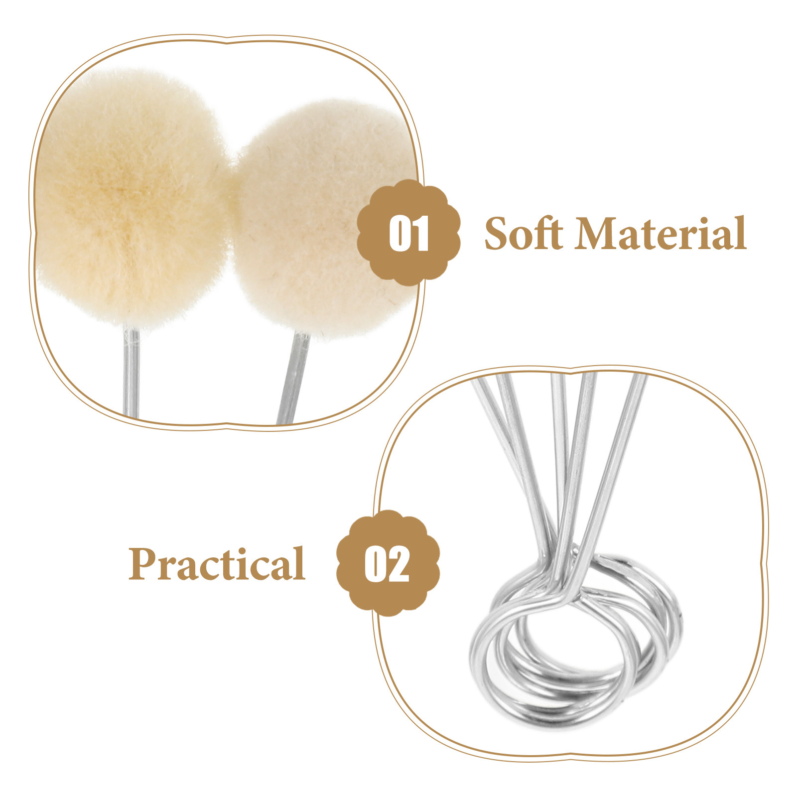 10 Pezzi Applicatori di Tintur - Leatherwork Art recensione e prezzo