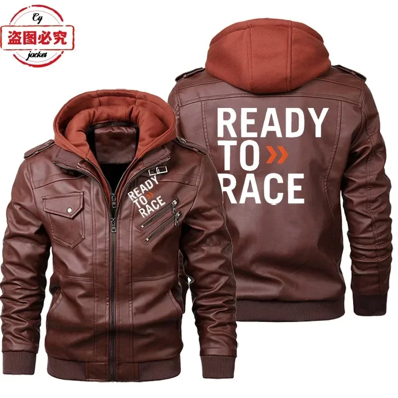 Giacca in Pelle PU con Logo 'R - Leather Work Jacket With Hood recensione e prezzo