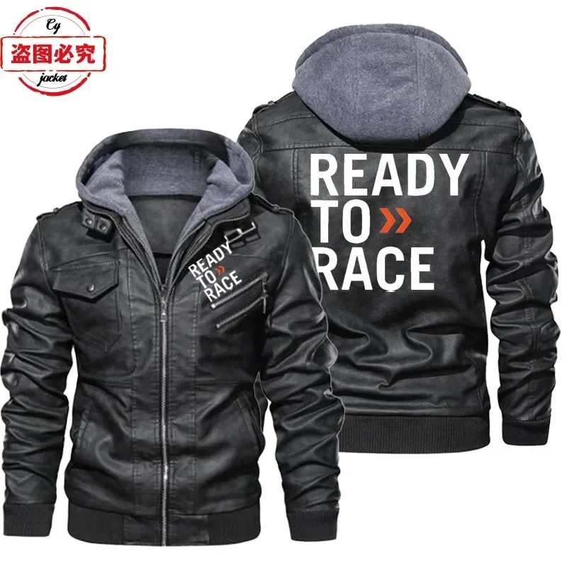 Giacca in Pelle PU con Logo 'R - Leather Work Jacket With Hood recensione e prezzo