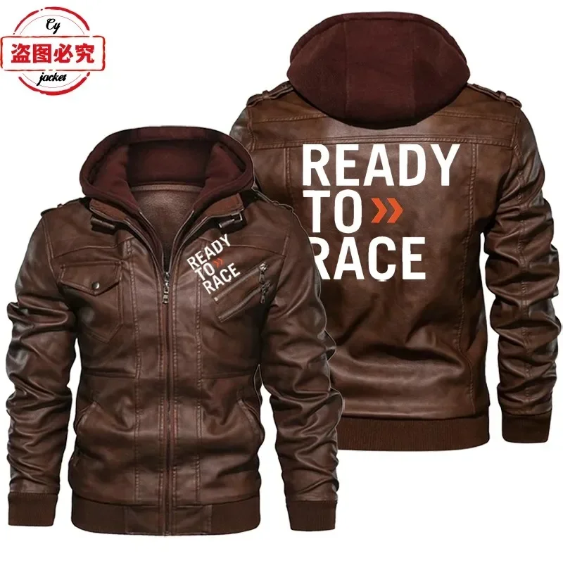 Giacca in Pelle PU con Logo 'R - Leather Work Jacket With Hood recensione e prezzo