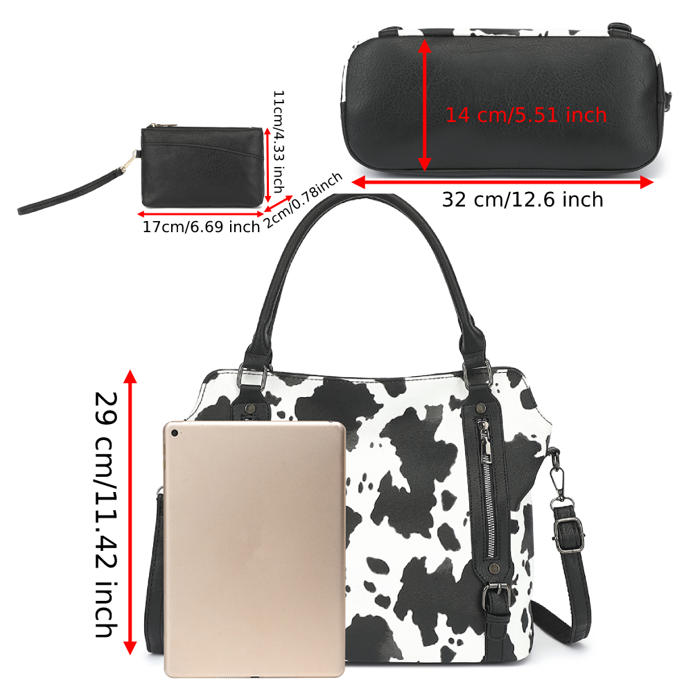 Set da 2 pezzi borsa tote da d - Leather Work Bag Women recensione e prezzo