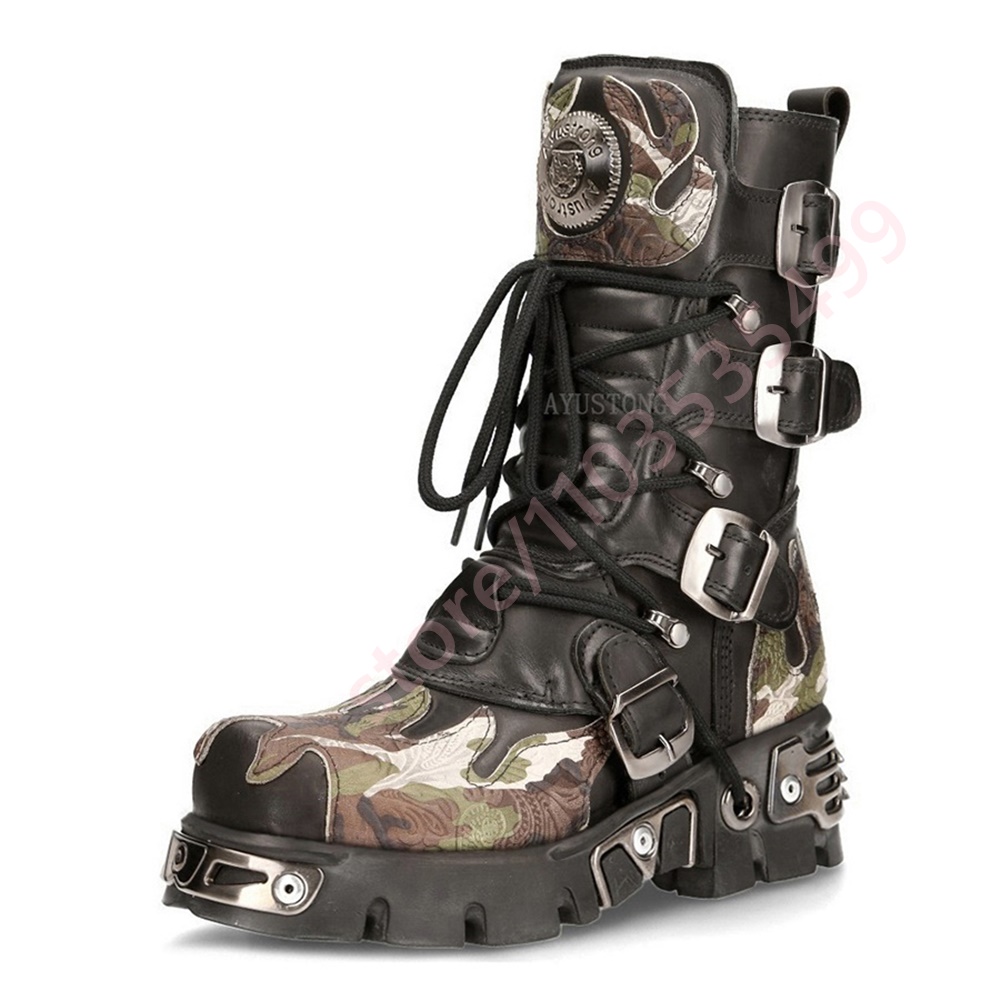 Stivali da moto con fibbia per - Belt Buckle Blank recensione e prezzo