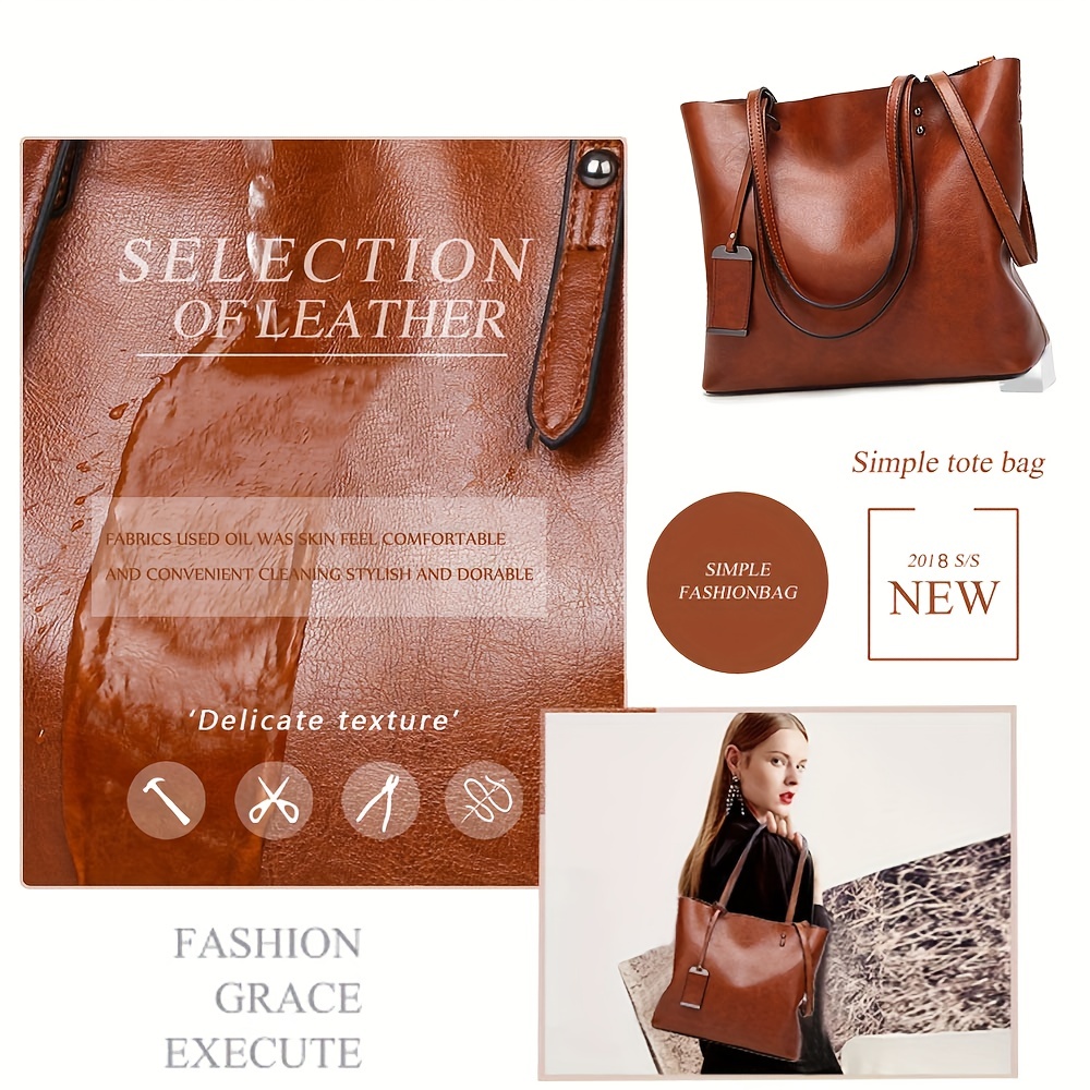 Borsa a tracolla da donna in p - Leather Work Bag Women recensione e prezzo