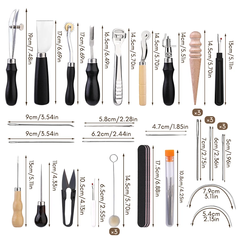 KRABALL Kit di strumenti profe - Leatherwork Craft recensione e prezzo