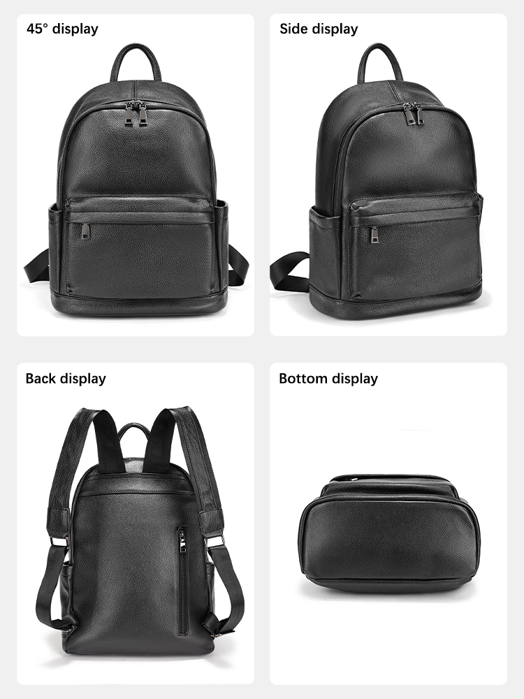 Zency Zaino da uomo in pelle d - Leather Work Rucksack Mens recensione e prezzo